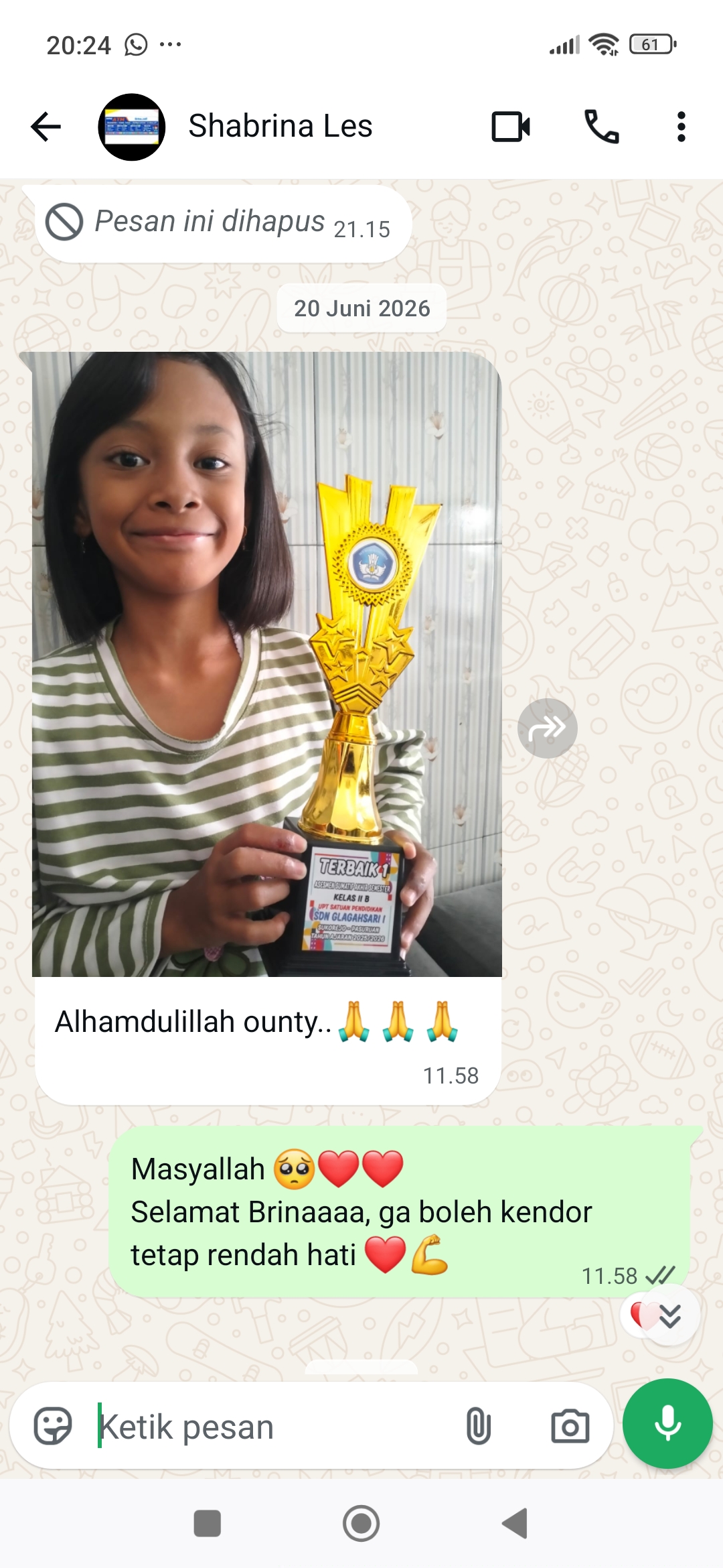 Testimoni kelas 2